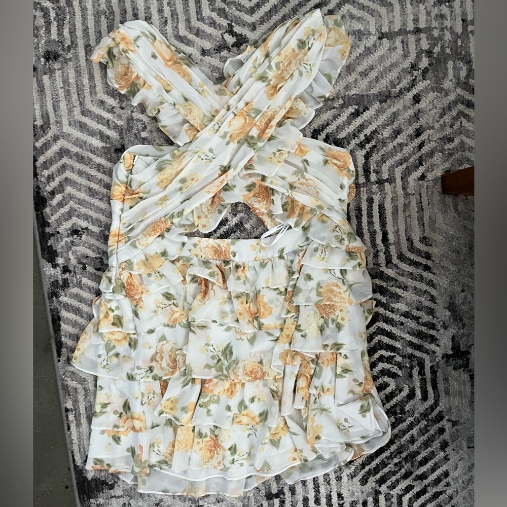 Ever New Selena Ruffle Mini Dress - Picture 5 of 6